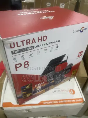 Triple Lens Solar Powered PTZ Camera