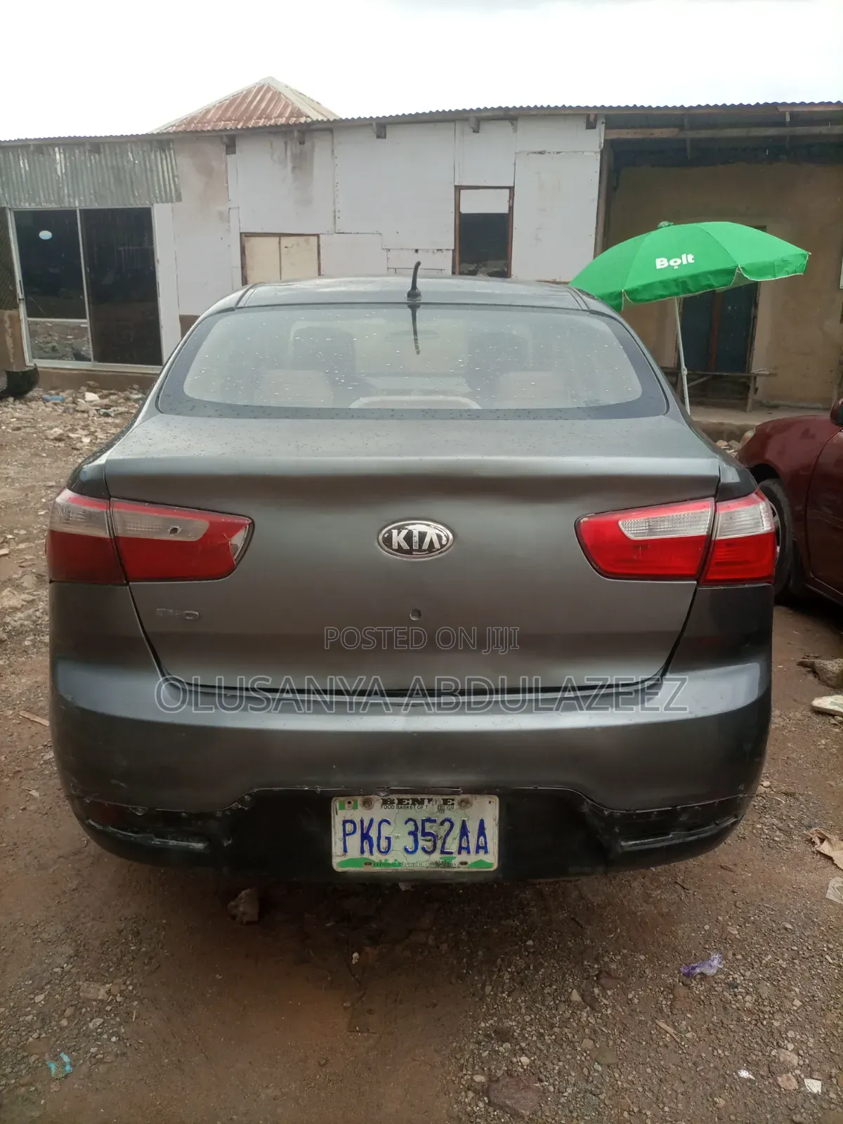 Kia Rio 2012 Gray