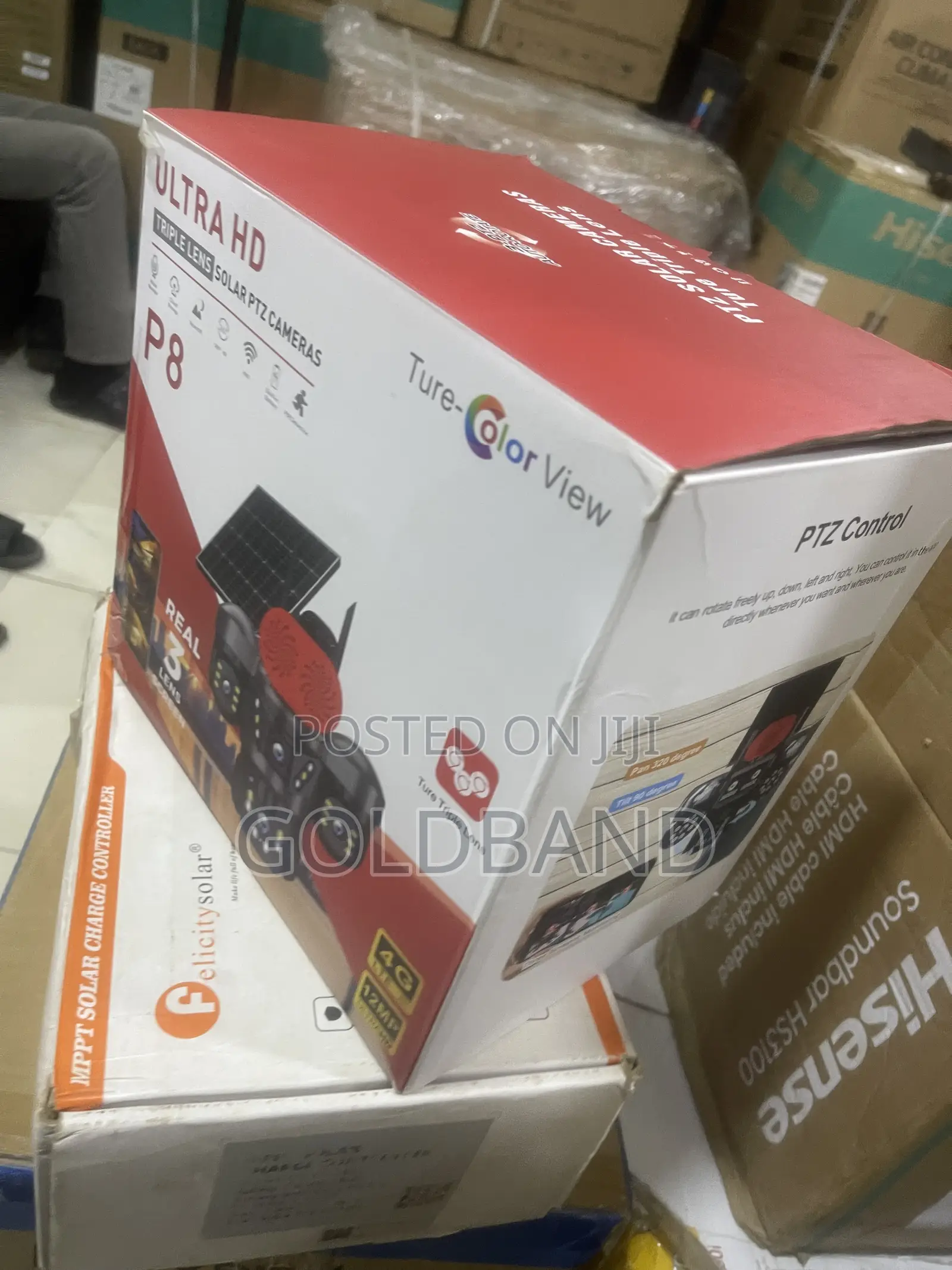 Smart Triple Lens Solar PTZ Camera