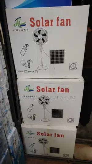 Solar Rechargeable Fan