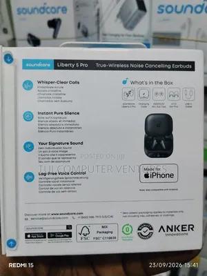 Anker Whisper Clear Calls (Liberty 5 Pro)