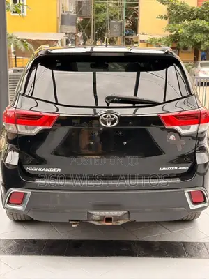 Toyota Highlander Limited Platinum 4x4 V6 (3.5L 6cyl 8A) 2018 Black