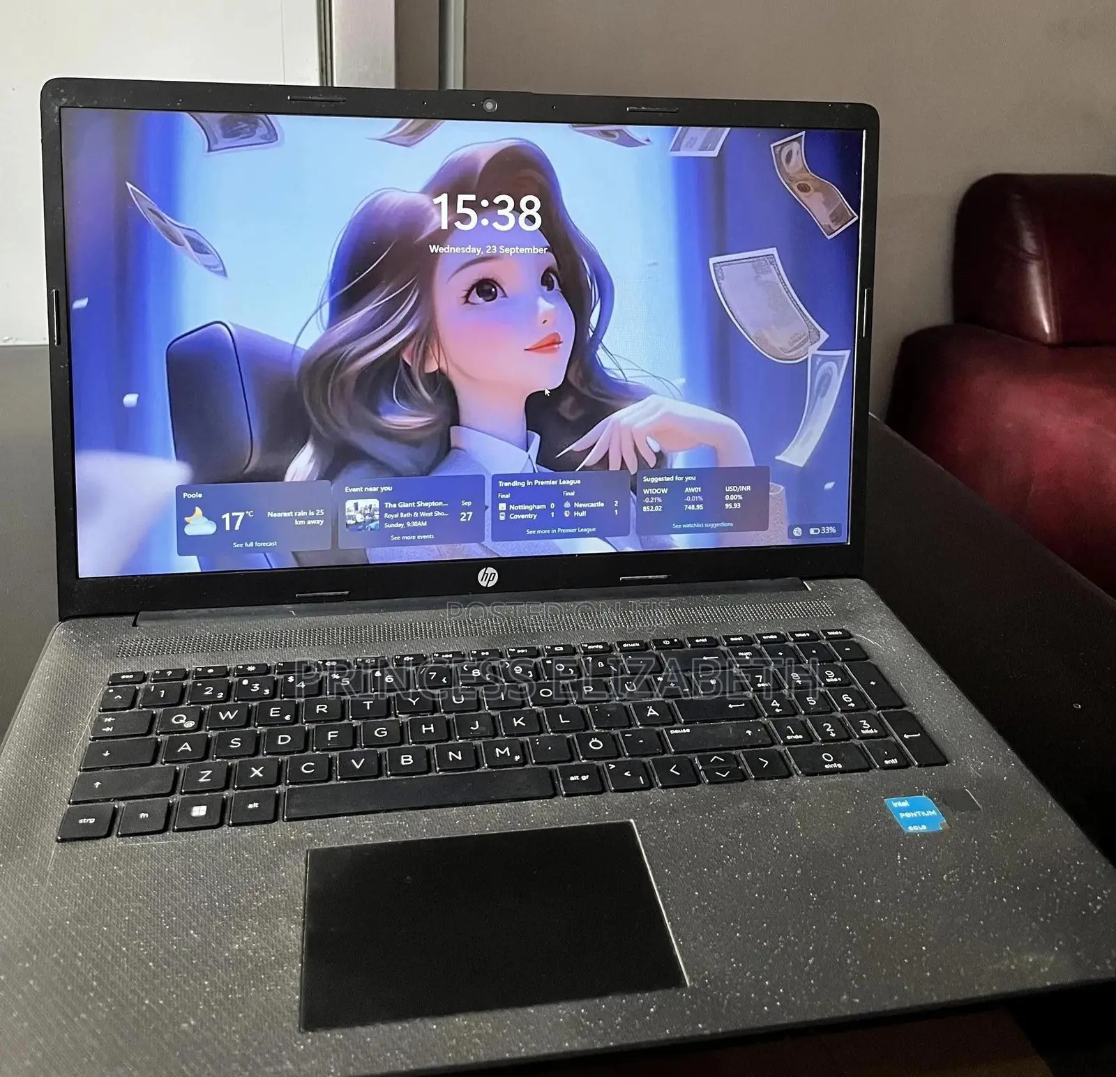 Laptop HP 8GB Intel Pentium SSD 512GB