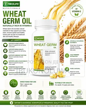 Wheat Germ Oil - 60 Capsules