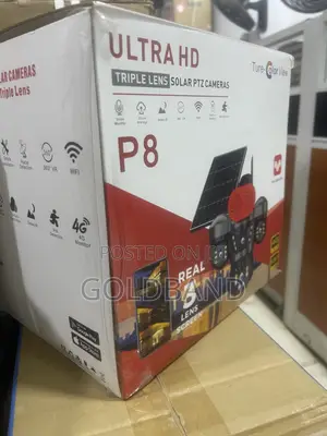 Smart Triple Lens Solar PTZ Surveillance Camera