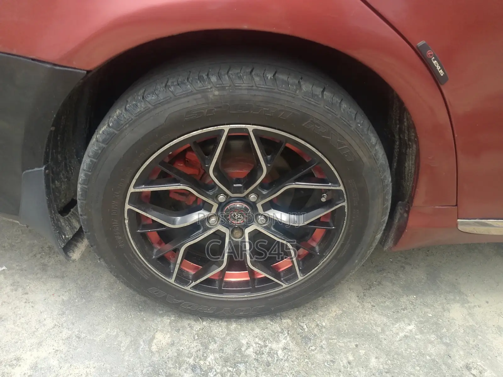 Lexus ES 2010 Red