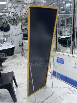 Gold Long Standing Mirror