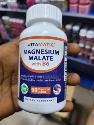 Vitamatic Magnesium Malate With B6 Added for Maximum Absorption