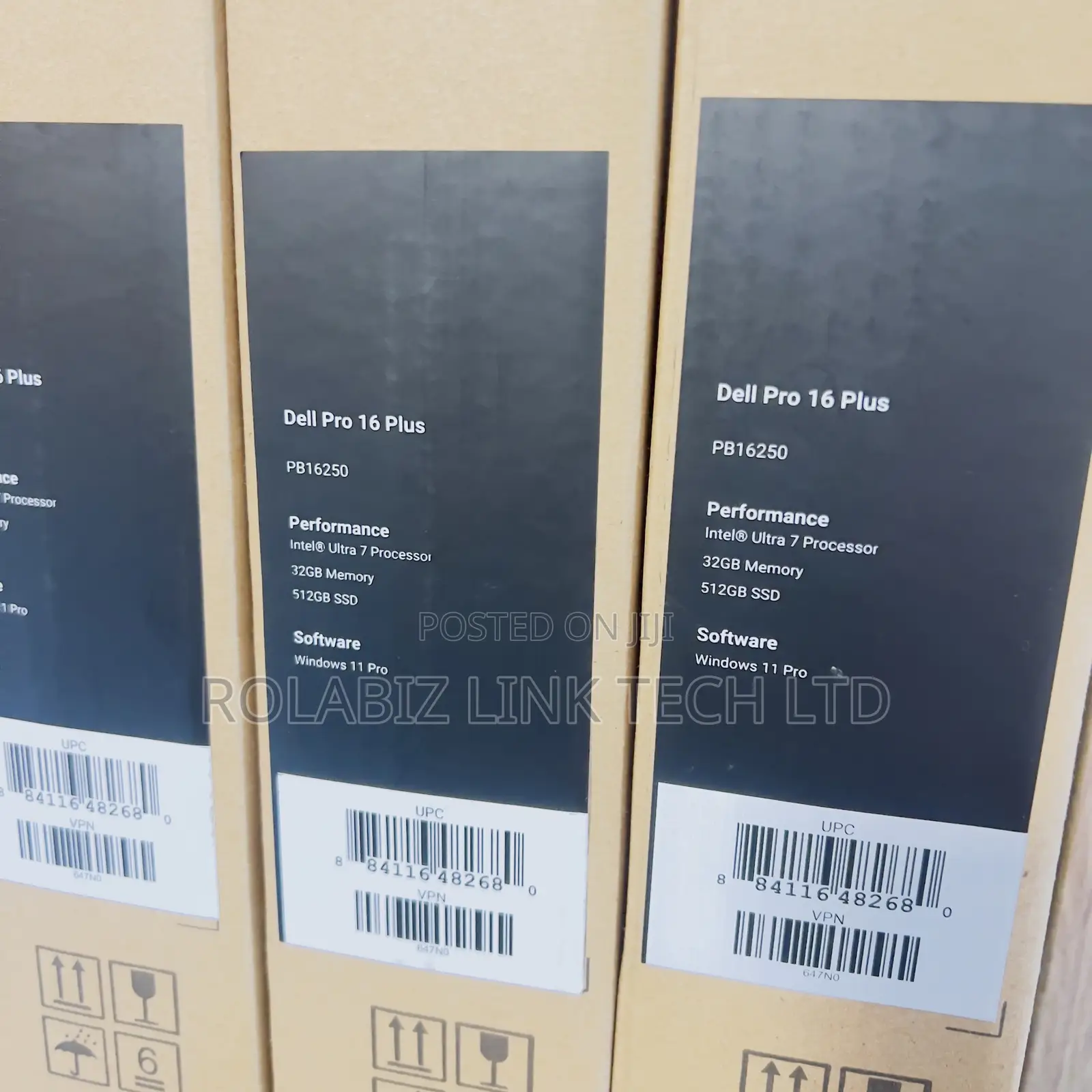 New Laptop Dell Pro Plus 16 32GB Intel SSD 512GB