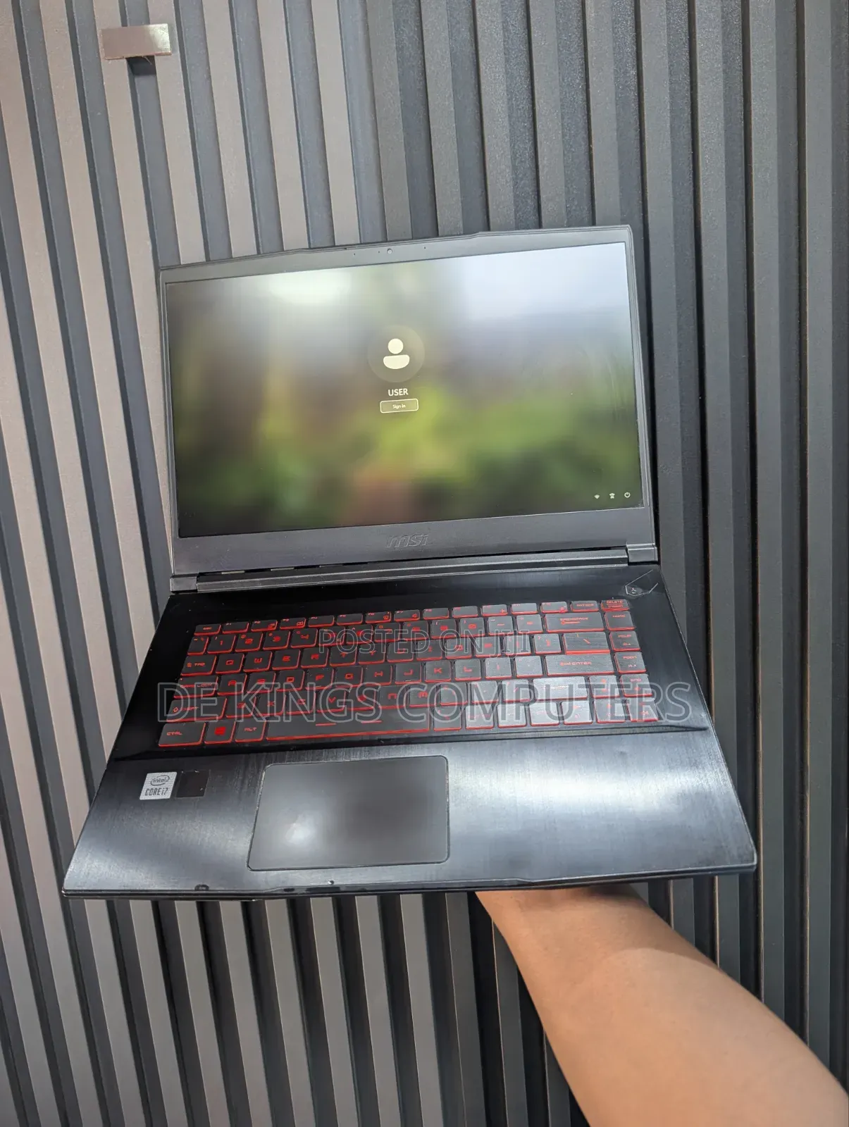 Laptop MSI GF65 Thin 10UE 16GB Intel Core i7 SSD 512GB