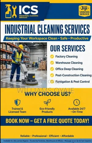 Professional Industrial Cleaning and Fumigation Services