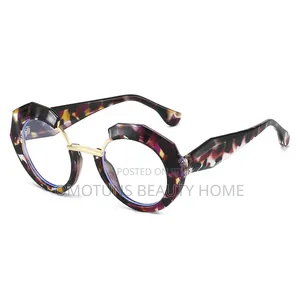 Classy Round Shape Unique Anti Blue Light Glasses