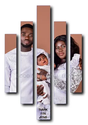 4 Vertical Portrait on Canvas
