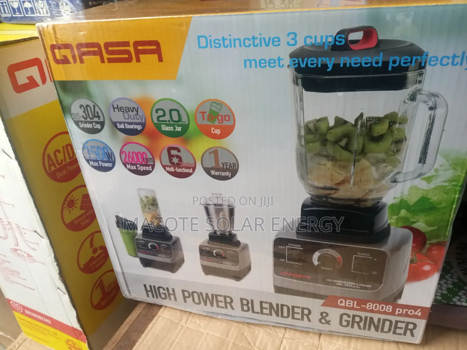 Qasa High Power Blender