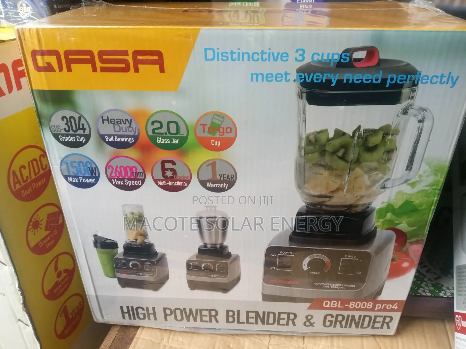 Qasa High Power Blender