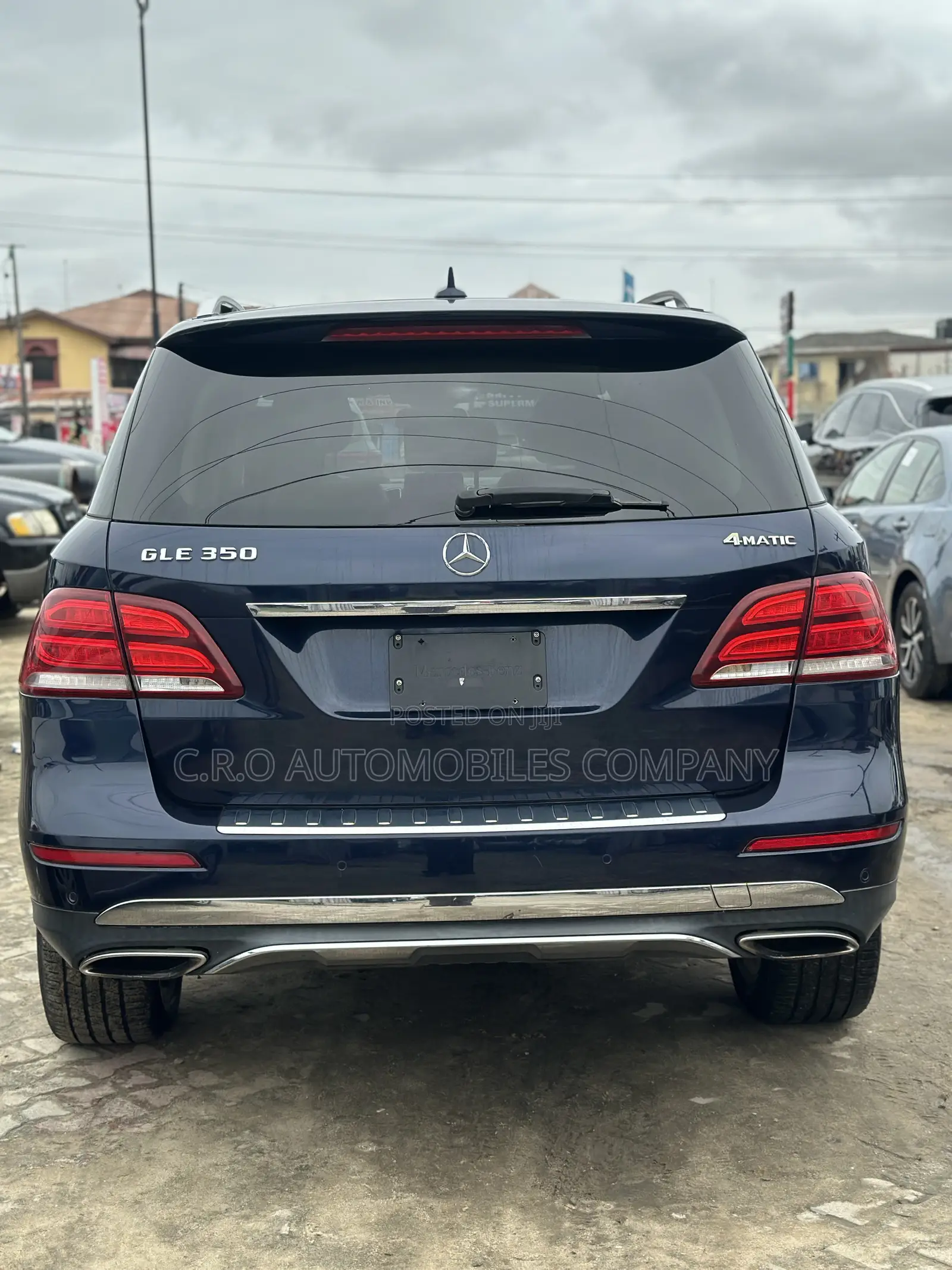 Mercedes-Benz GLE-Class GLE 350d 4MATIC 2017 Blue