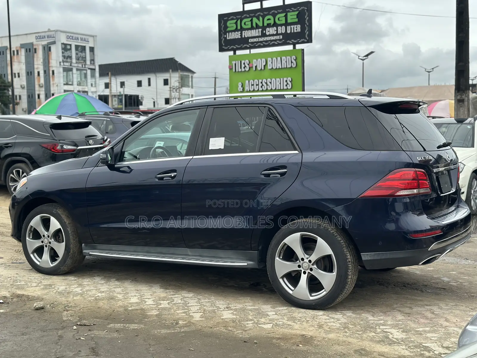 Mercedes-Benz GLE-Class GLE 350d 4MATIC 2017 Blue