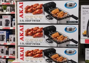 AKAI 3.5L Electric Deep Fryer With Adjustable Temperature–DF007A-703l