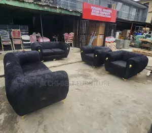 Luxurious Quality Upholstery Fabric Sofa Set