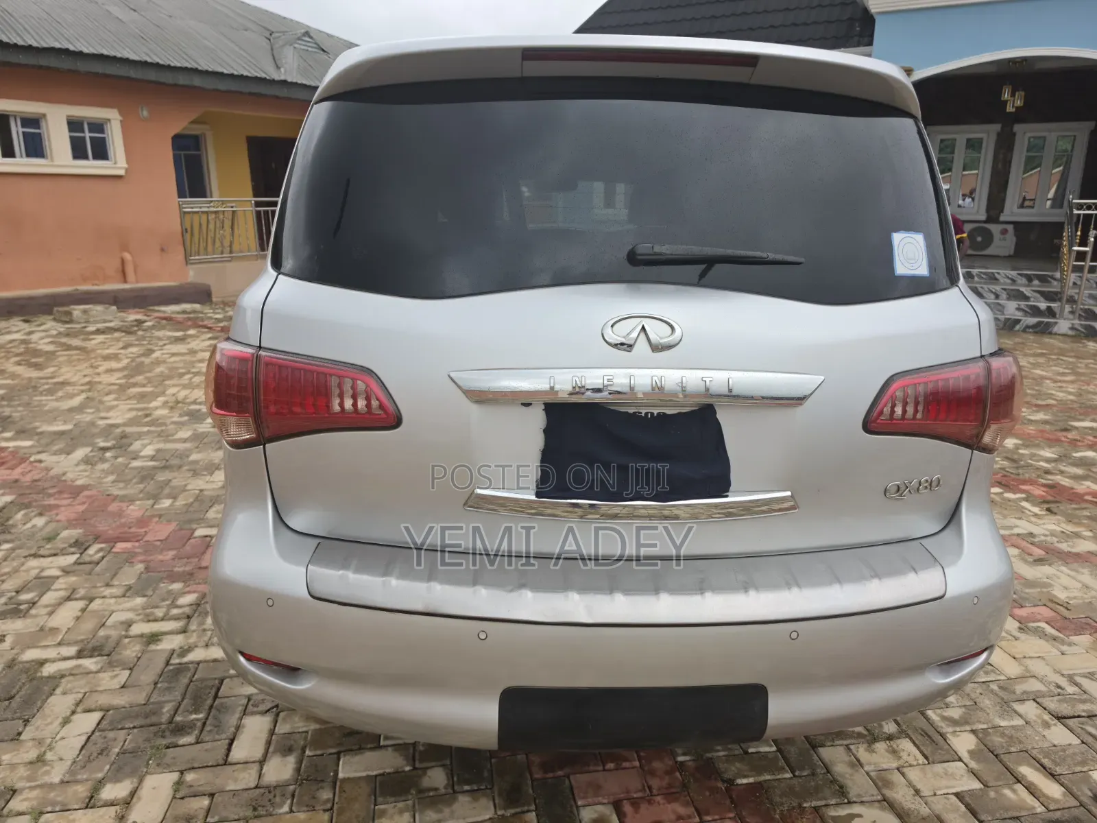 Infiniti QX80 2016 Silver
