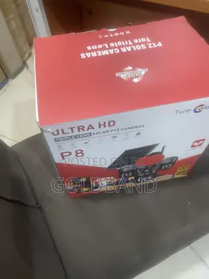 Solar PTZ Security Camera With Triple Lens
