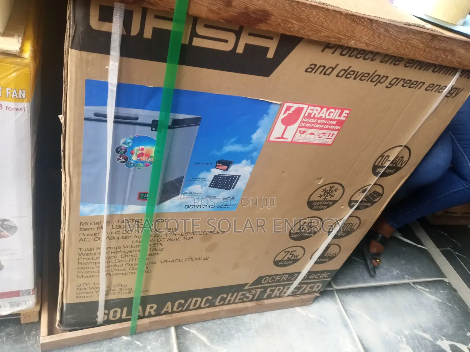 150 Liter Solar Chest Freezer