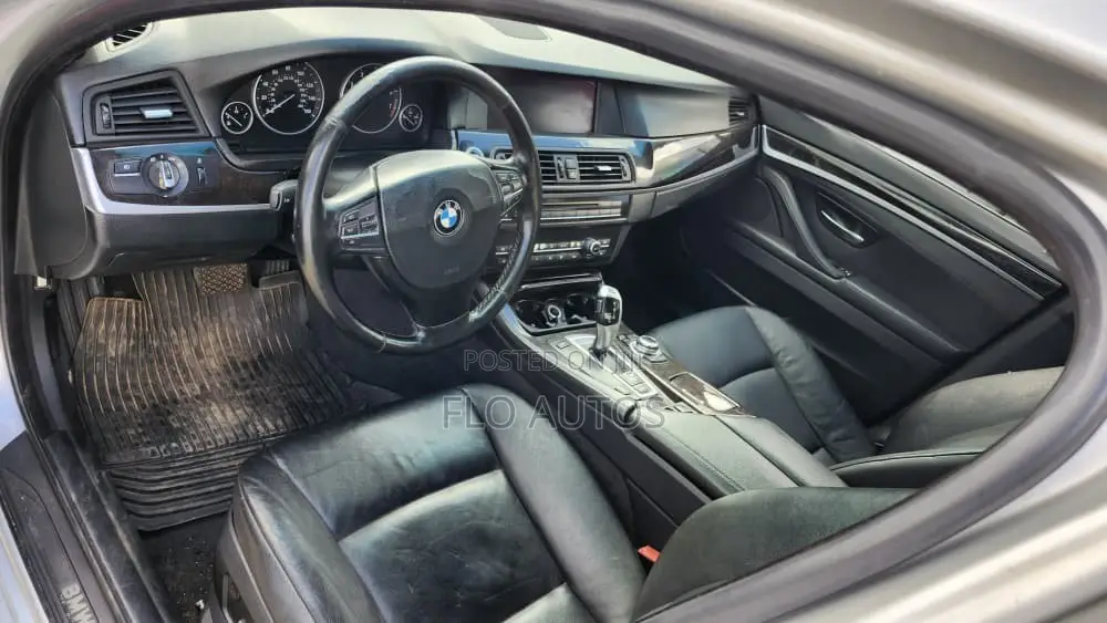 BMW 5 Series 528i 2014 Silver