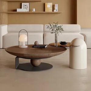 Exotic Time Piece Console Table