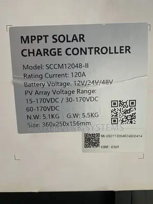 MPPT Charge Controller 120Amps