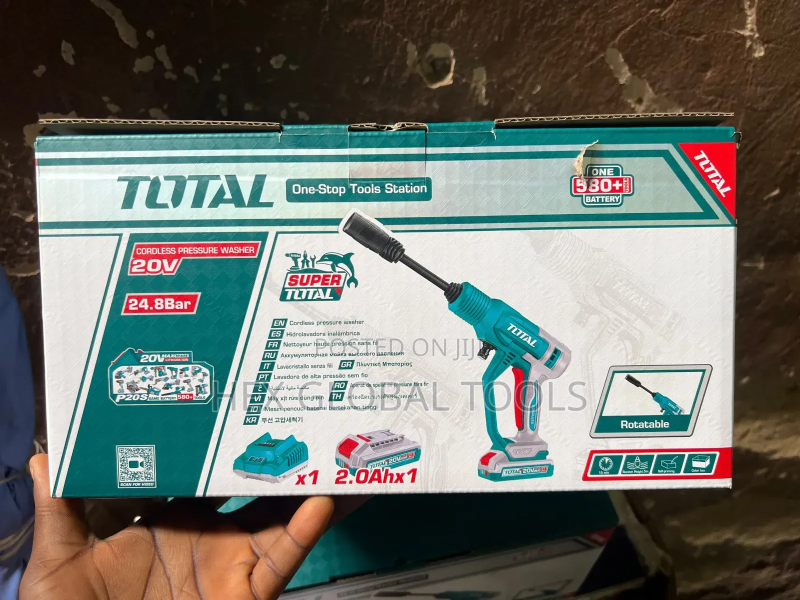 Total 20v Cordless Pressure Washer
