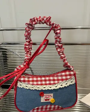 Cute Y2K Checkered Shoulder Bag – PRE-ORDER