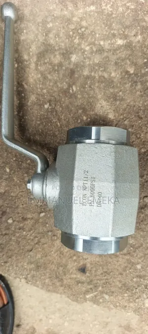 11⁄2" High-Pressure Hydraulic 2-Way Ball Valve 6000psi