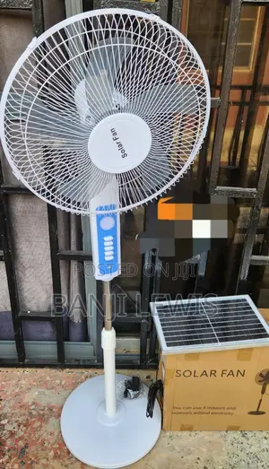Solar Standing Fan 16 Inches
