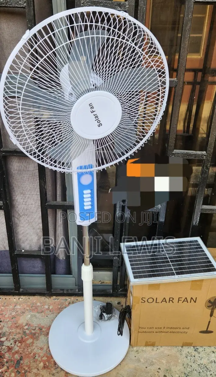 Solar Standing Fan 16 Inches