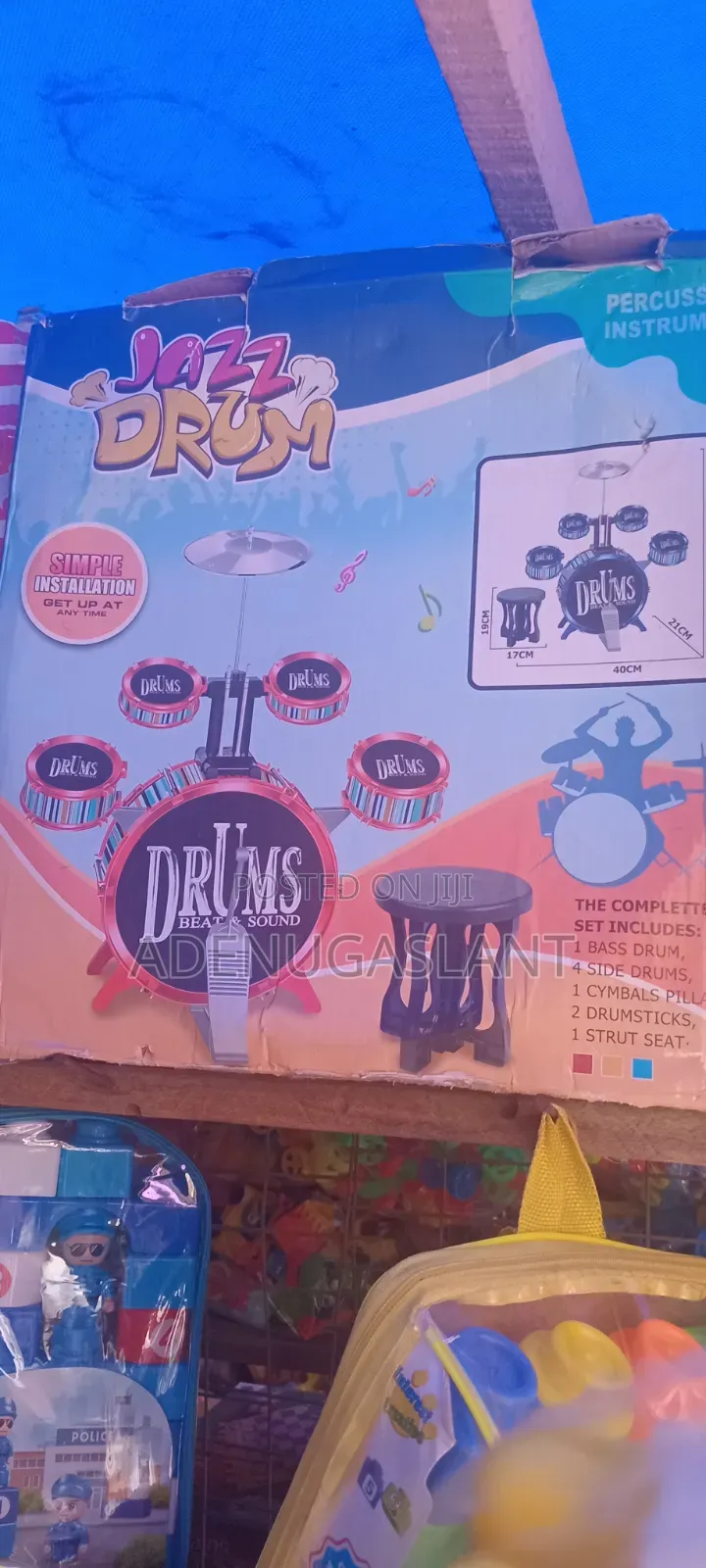 Jazz Drum Set for Kids