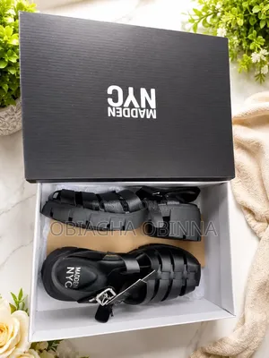 Madden NYC Genesis Block Heel Fisherman Sandals