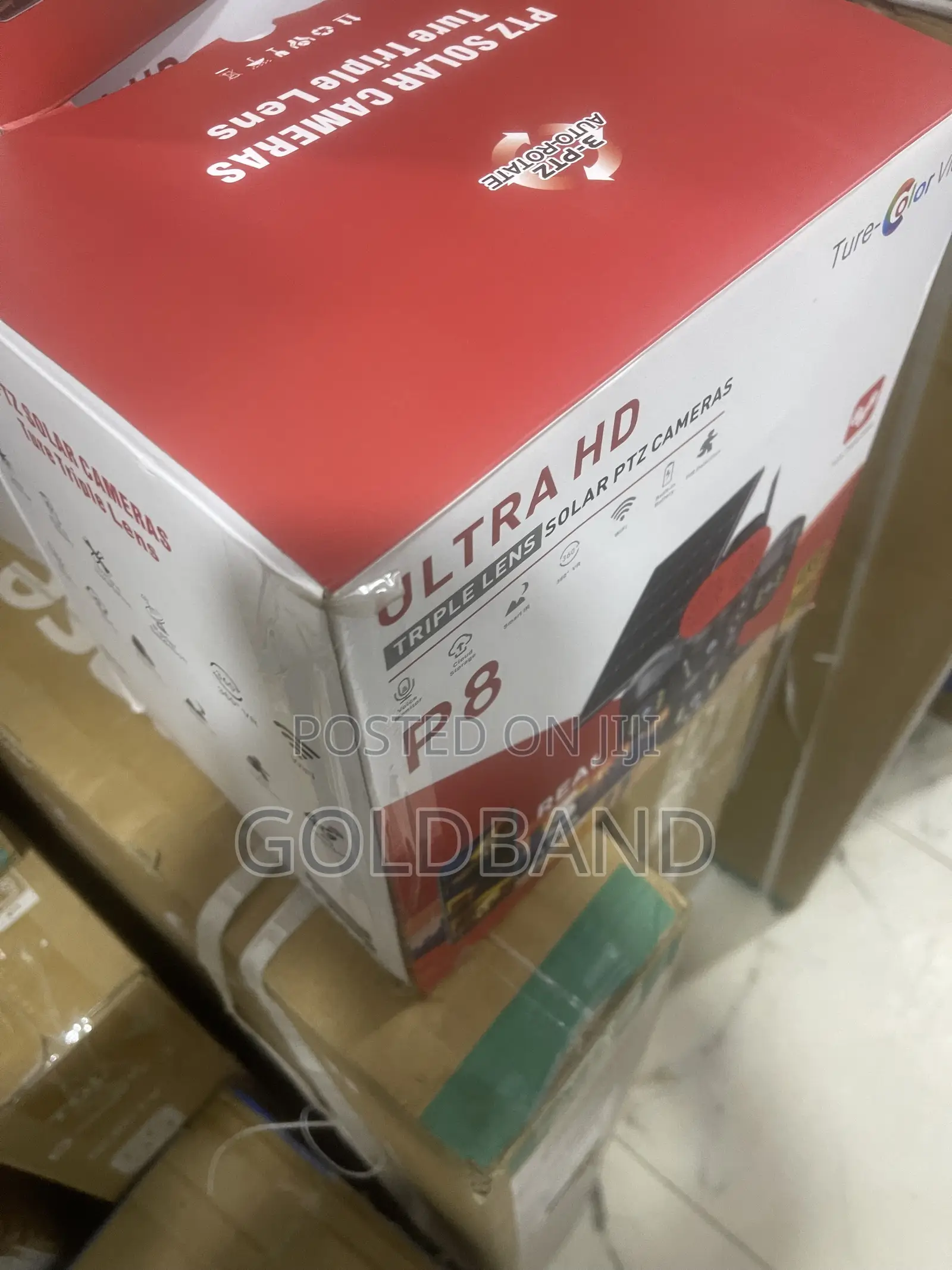 Ultra HD Solar Powered PTZ CCTV Camera
