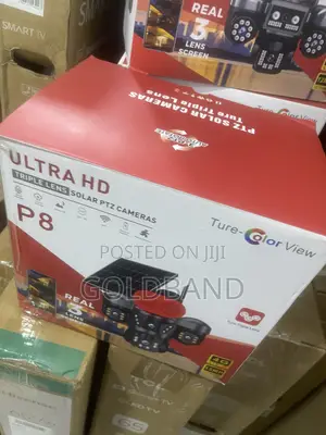 Ultra HD Solar Powered PTZ CCTV Camera