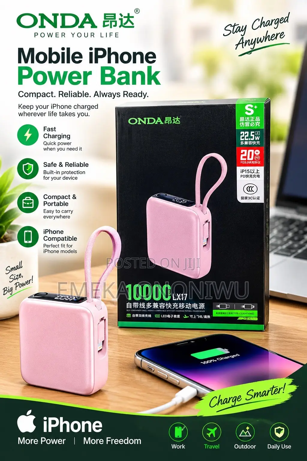Onda Powerbank Lx17