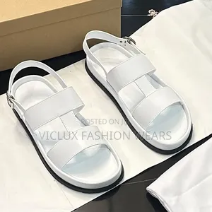 High Quality Men White Sandal