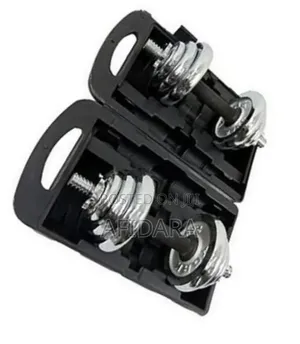 20kg Adjustable Dumbell Set With Case of 10kg Each Hand