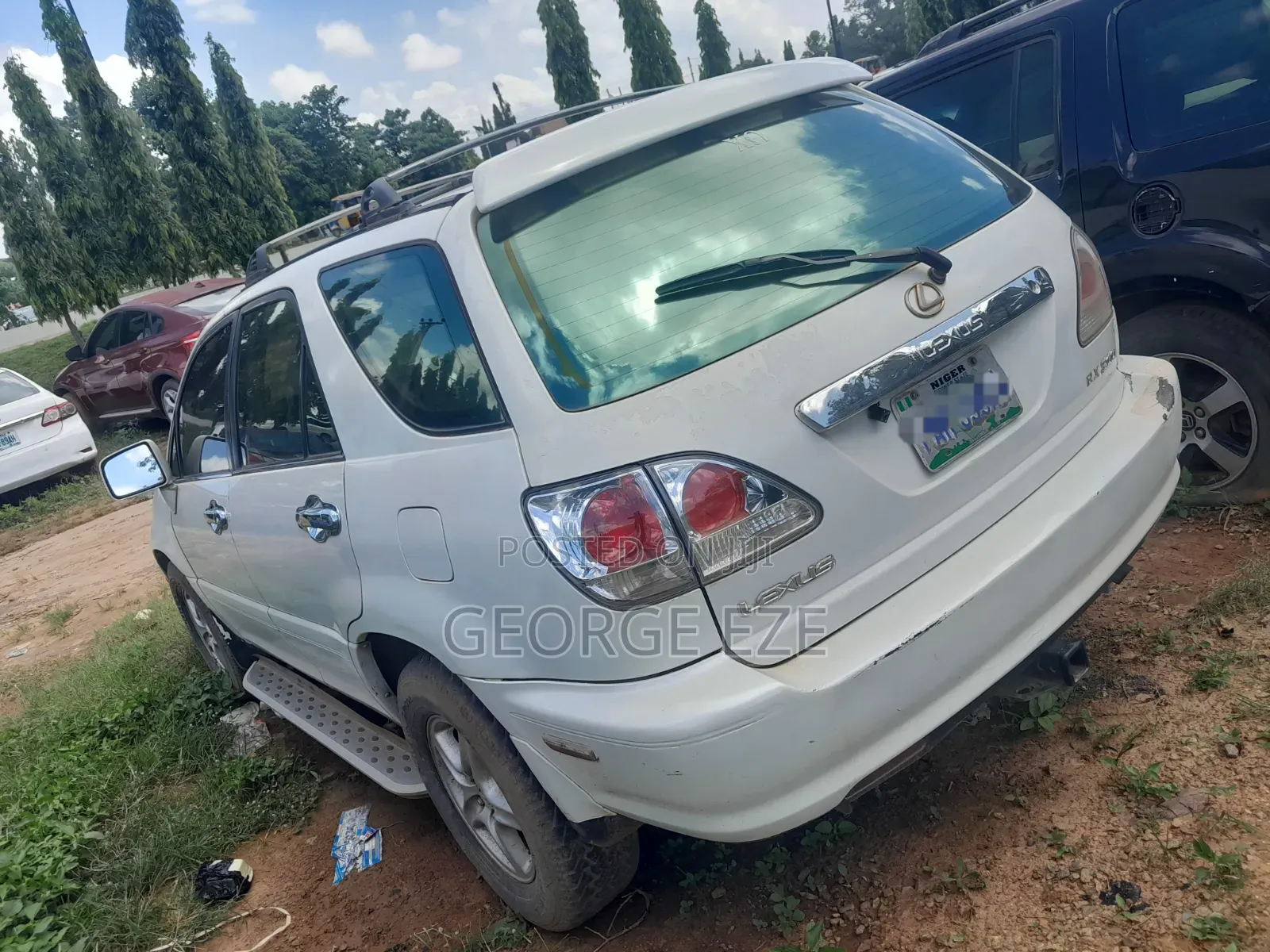 Lexus RX 2002 White