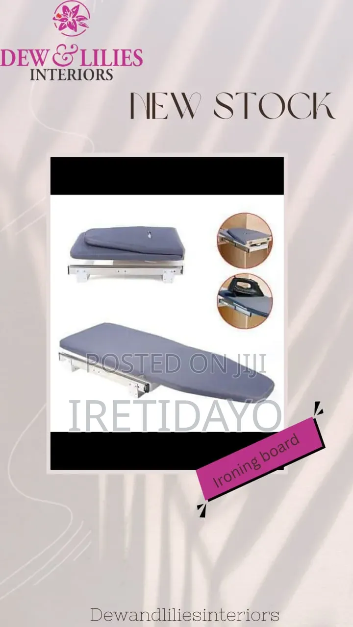 Wardrobe Ironing Board (Foldable