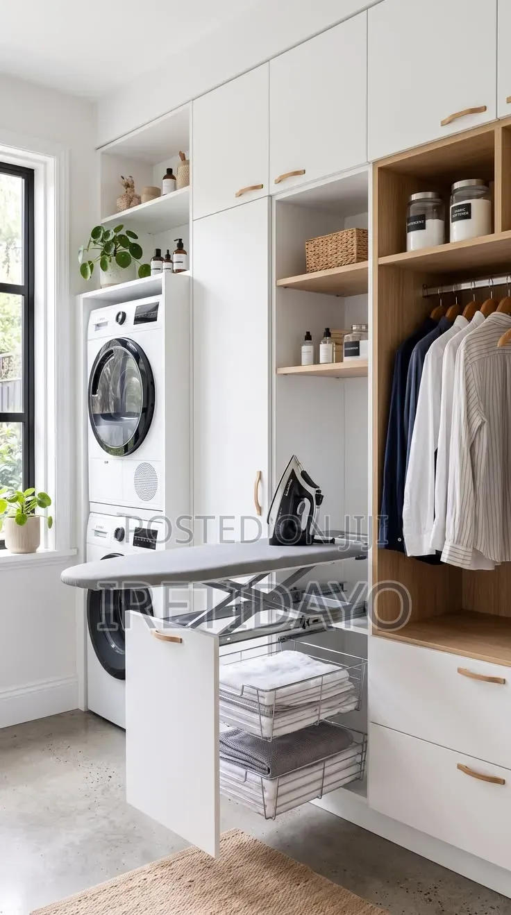 Wardrobe Ironing Board (Foldable