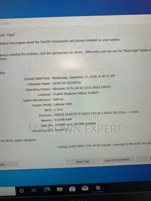New Laptop Dell Latitude 5300 8GB Intel Core i5 SSD 256GB