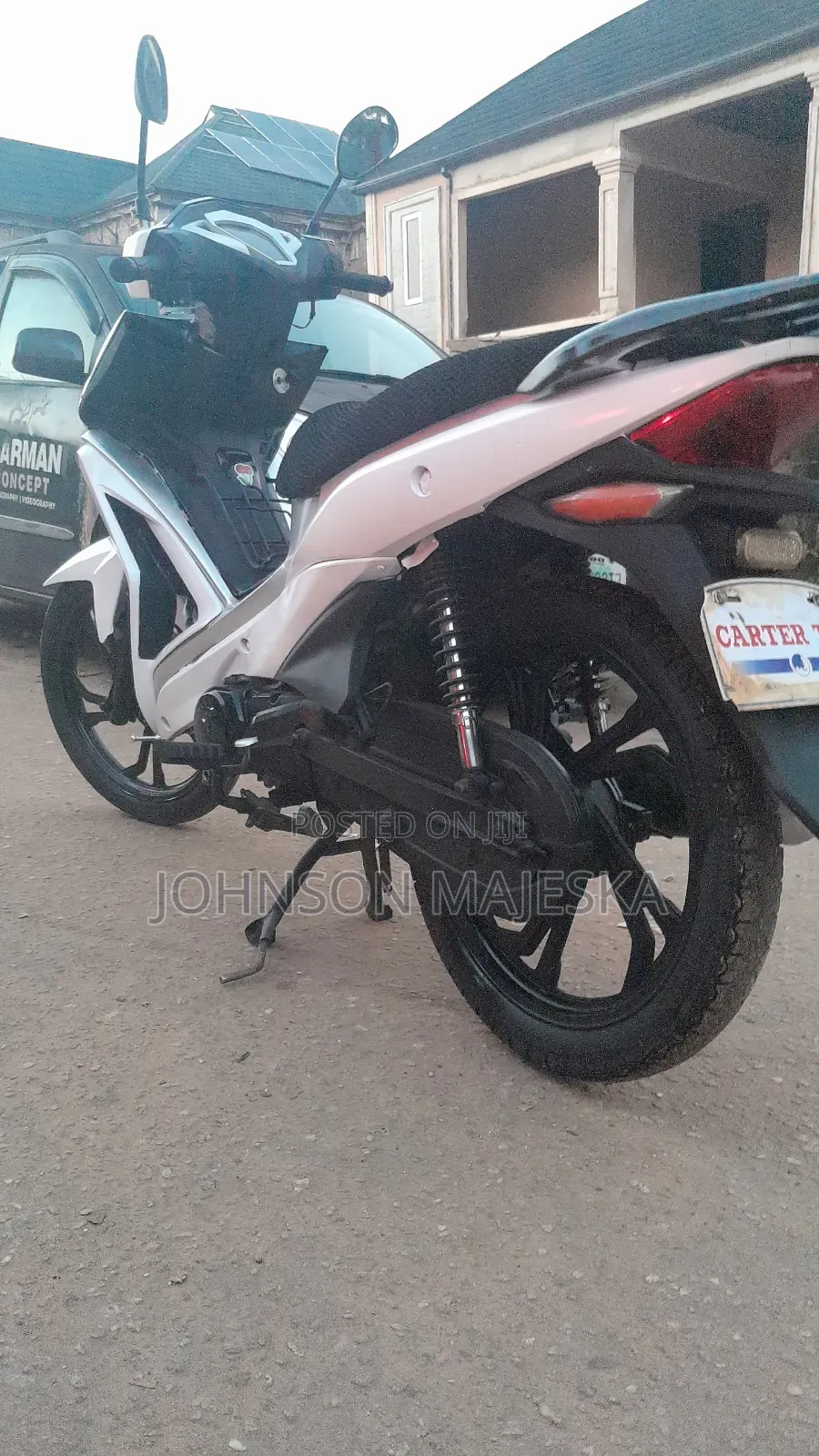 Motorcycle 2025 White
