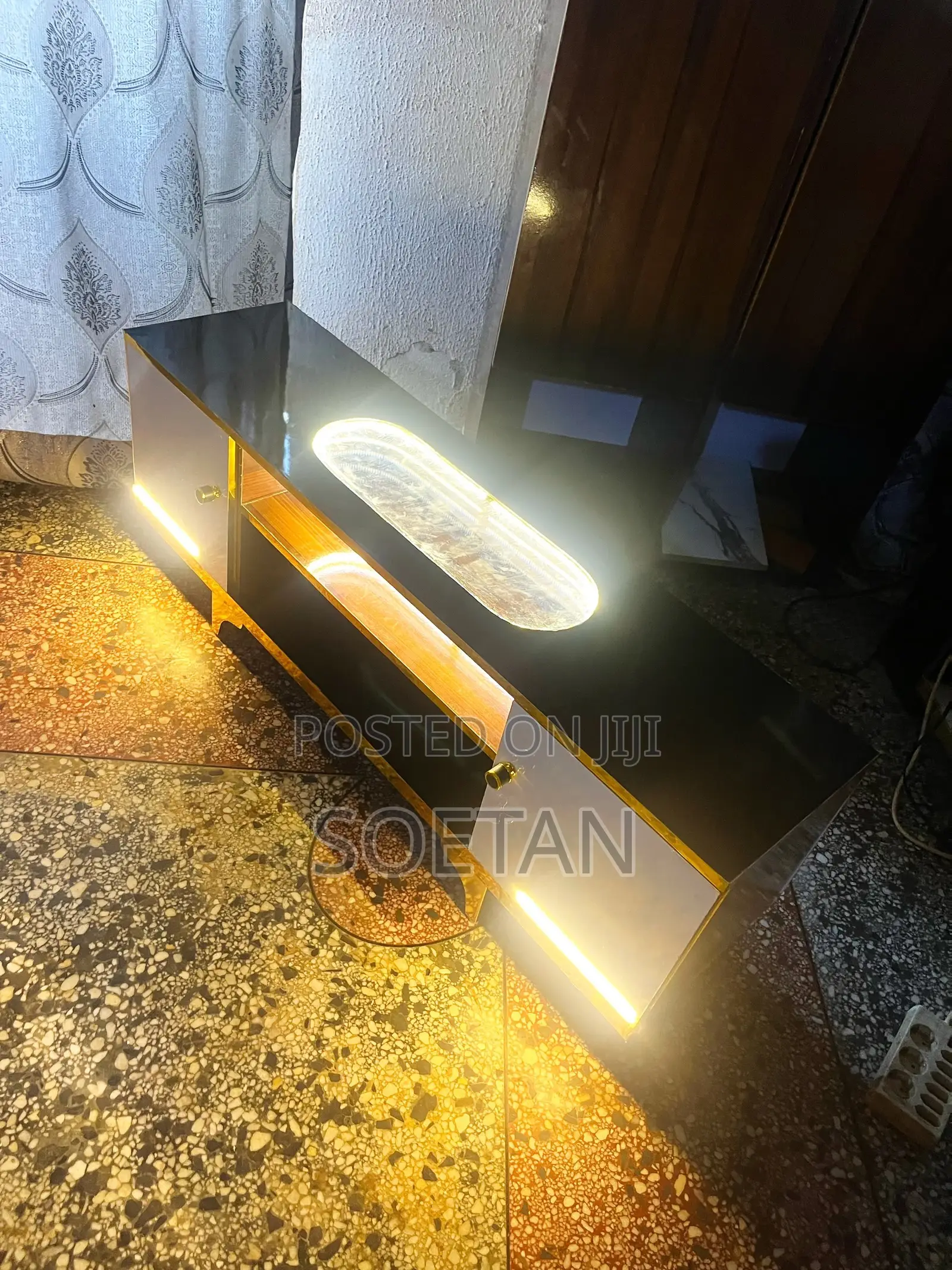 TV Shelf With Lighting