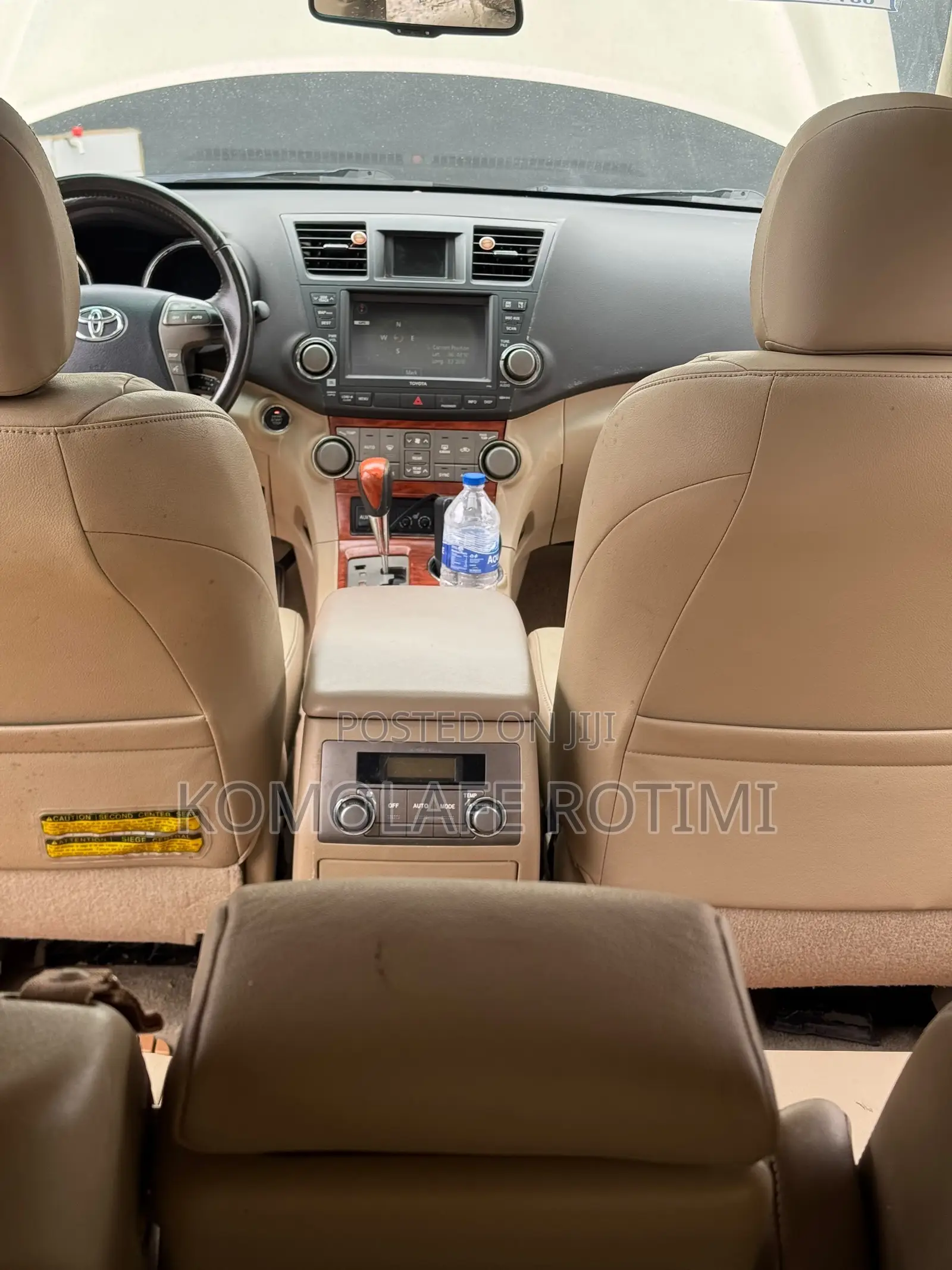 Toyota Highlander Limited 2008 Gold