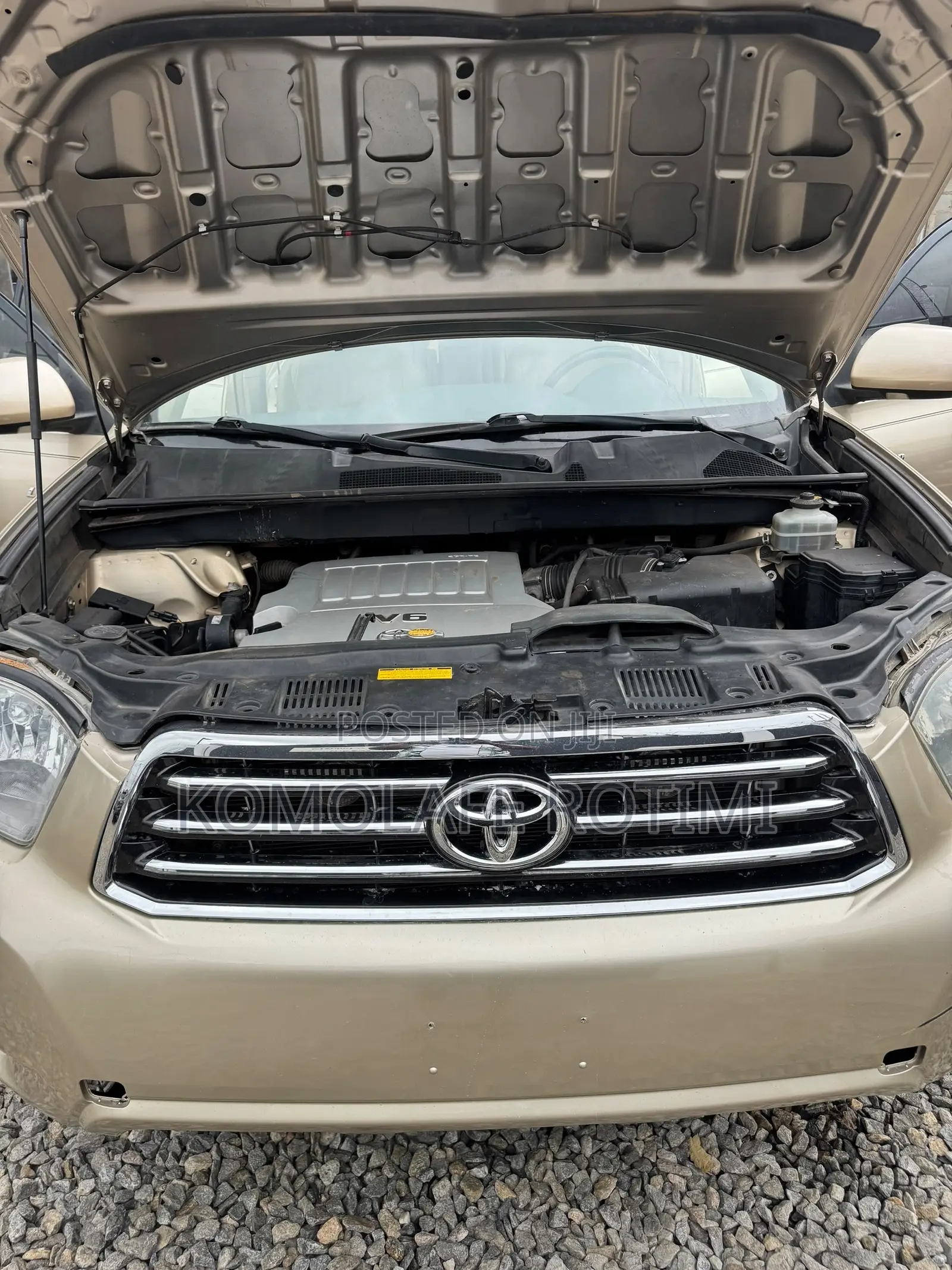 Toyota Highlander Limited 2008 Gold