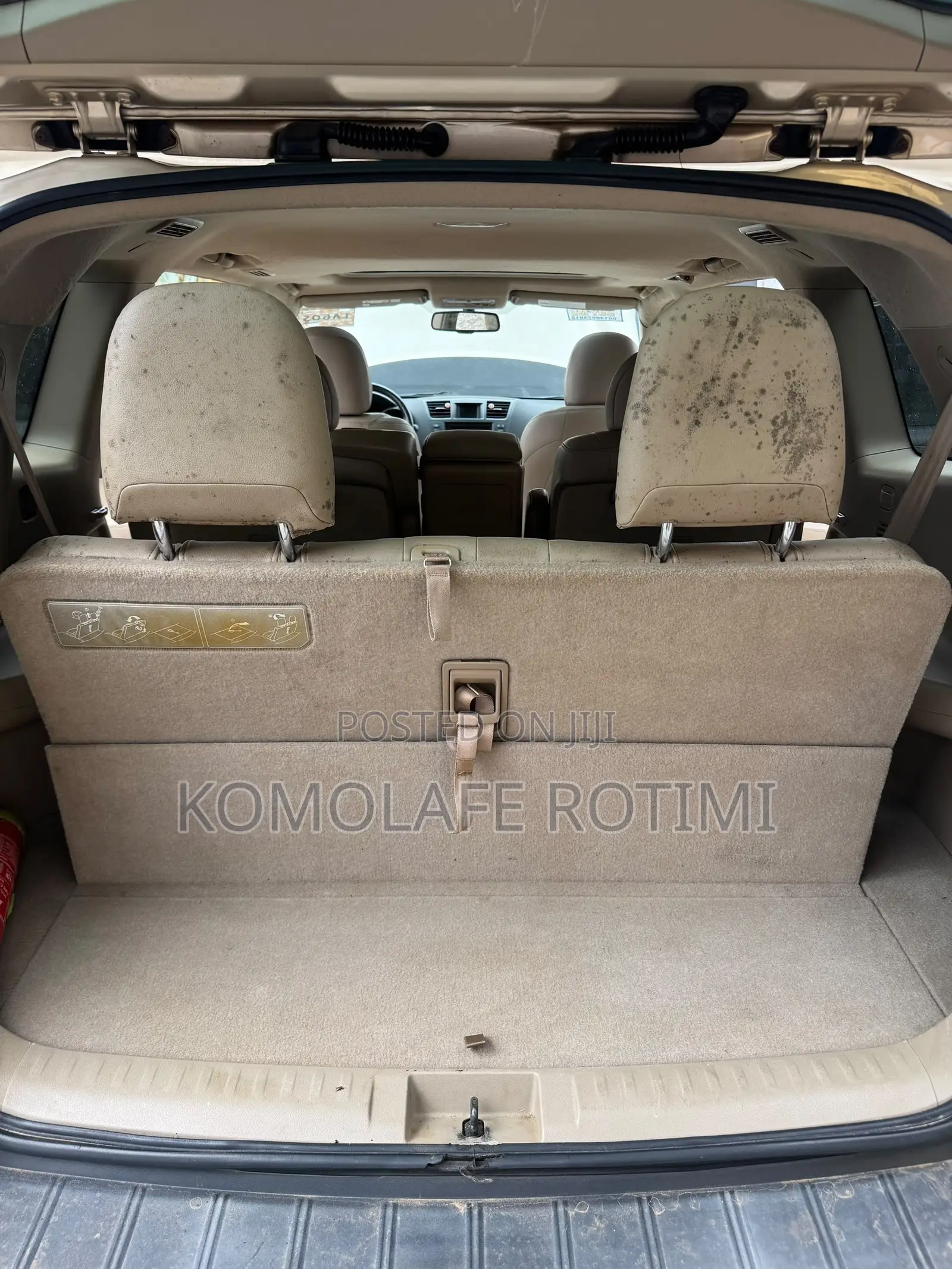Toyota Highlander Limited 2008 Gold